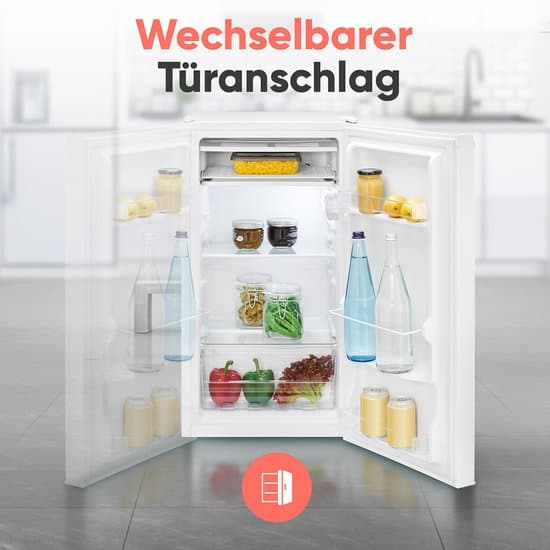 Bomann KS 7257 – Koelkast – 83Liter -met ijsblokjesvak – Wit
