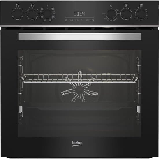 BEKO BBUM13329XS, Inbouw ovenset (glaskeramische kookplaat, A, 72 l)