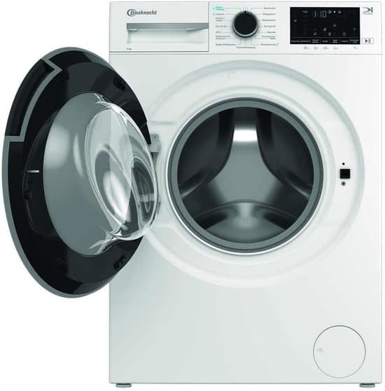 Bauknecht B W 8A10 BS Wasmachine, 8 kg, 1400 rpm – Duits Display