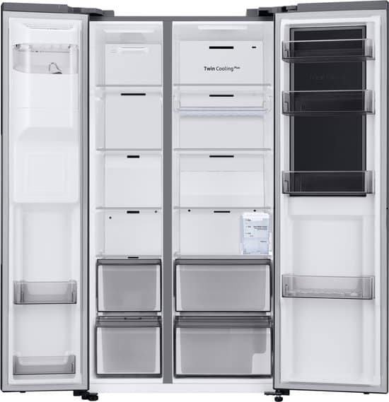 Samsung Amerikaanse koelkast RH68DG853DB1EG – 627 liter – Energielabel D