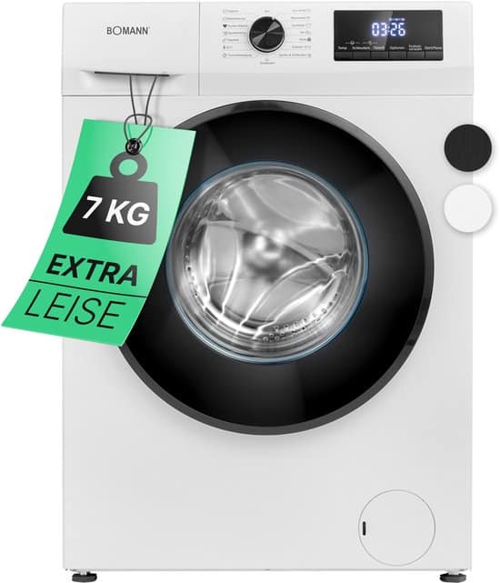 Bomann Wasmachine WA 7175 W – 7 kg – Energielabel A