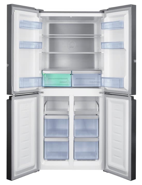 Beko GNO46623MXPN Amerikaanse Koel-vriescombinatie | No Frost | Vrijstaand | 180 x 79 cm | RVS Inox | 466 Liter | Label D