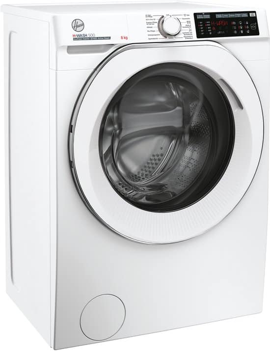 Hoover H-WASH 500 HWQ 48AMC/1-84 wasmachine Voorlader 8 kg 1400 RPM Wit Duits display
