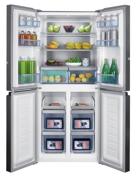 Beko GNO46623MXPN Amerikaanse Koel-vriescombinatie | No Frost | Vrijstaand | 180 x 79 cm | RVS Inox | 466 Liter | Label D