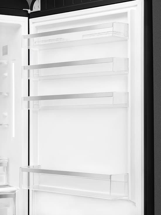 Smeg FAB38RBL5 – Koel- en vriescombinatie  – Scharnier rechts – Zwart