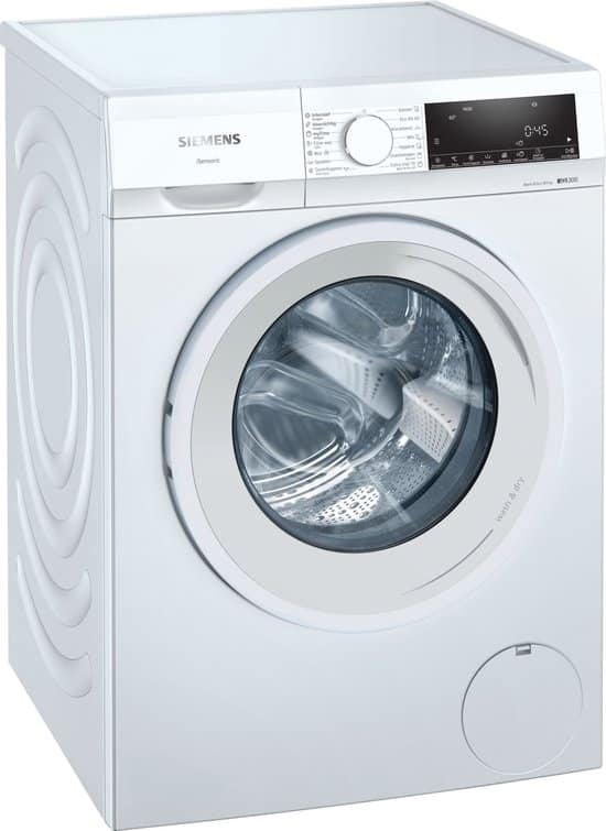 Siemens Was-droogcombinatie WN34A100NL – 8 kg – Energielabel E