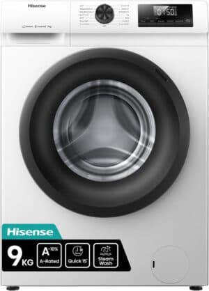 Hisense WF1Q9041BW wasmachine Voorlader 9 kg 1400 RPM Wit- Duits display