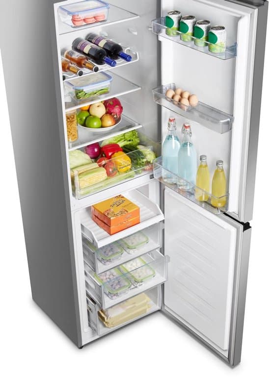Hisense RB327N4ADD Vrijstaand 256 l Grijs, Zilver