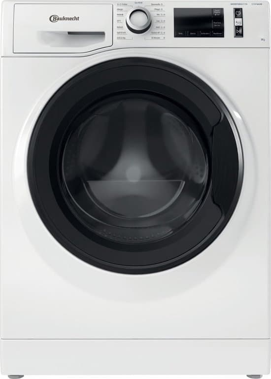 Bauknecht WM Pure 9A wasmachine Voorbelading 9 kg 1400 RPM Wit Duits display