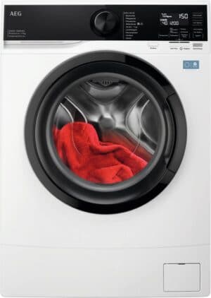 AEG LSR6FA75470 wasmachine Voorlader 7 kg 1351 RPM Wit Duits display
