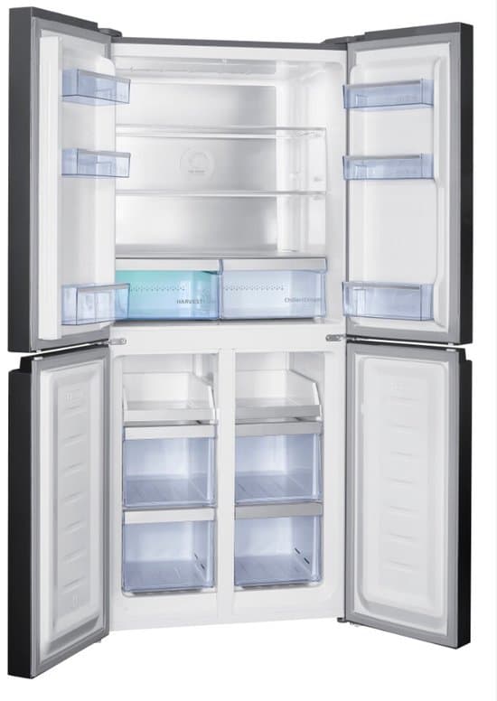 Beko GNO46623MXPN Amerikaanse Koel-vriescombinatie | No Frost | Vrijstaand | 180 x 79 cm | RVS Inox | 466 Liter | Label D