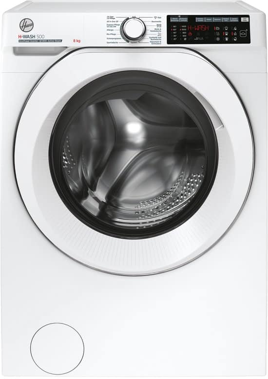 Hoover H-WASH 500 HWQ 48AMC/1-84 wasmachine Voorlader 8 kg 1400 RPM Wit Duits display