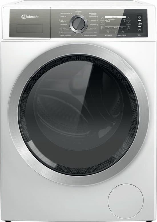 Bauknecht B7 99 SILENCE DE wasmachine Voorbelading 9 kg 1400 RPM Wit Duits Display