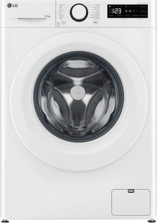LG F4DR3096N3W – Was-Droog combinatie – 9/6kg – 1400tpm – Steam Turbowash