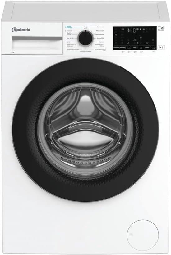 Bauknecht B W 8A10 BS Wasmachine, 8 kg, 1400 rpm – Duits Display