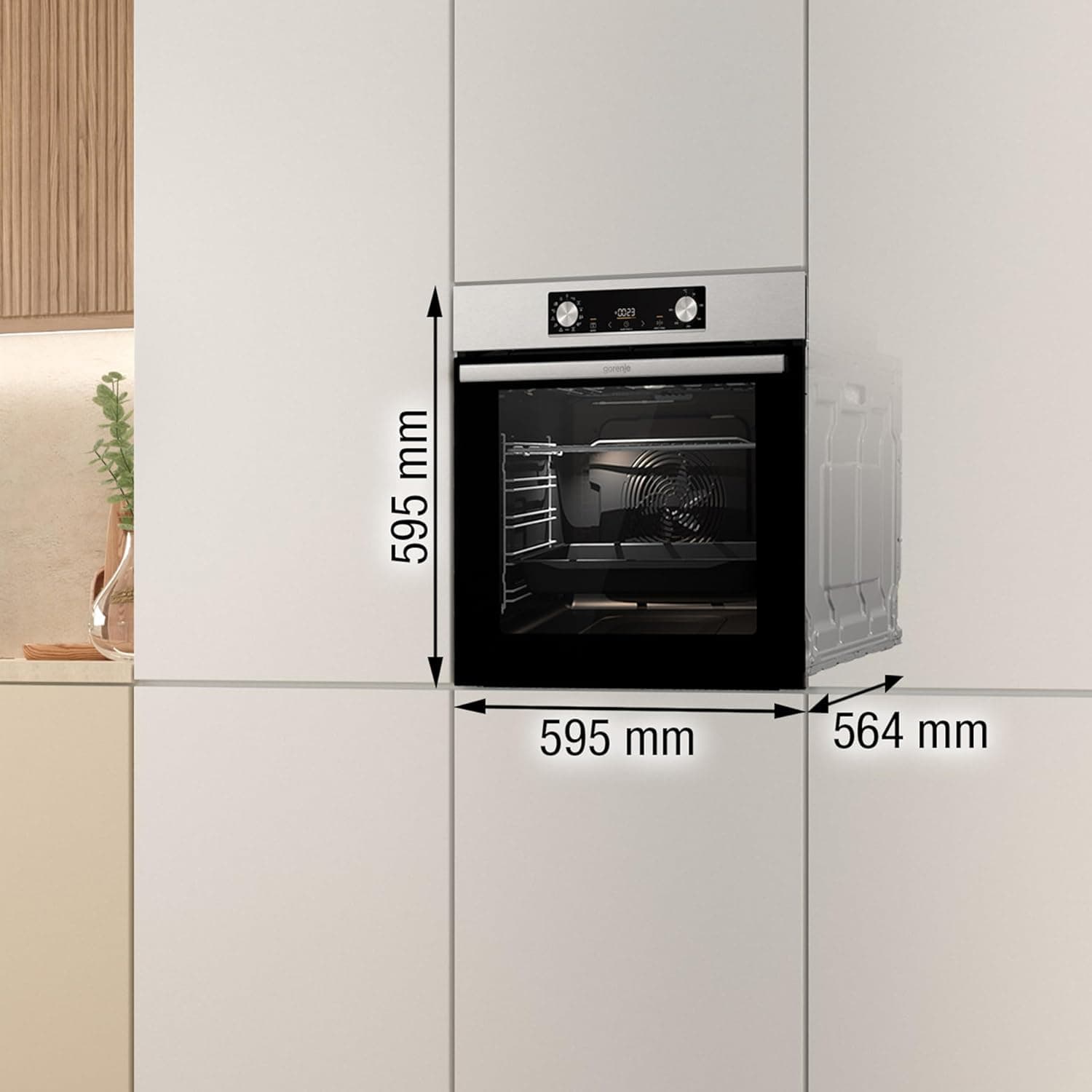 Gorenje Oven BOS6737E02X – Roestvrijstaal – 59,5 cm