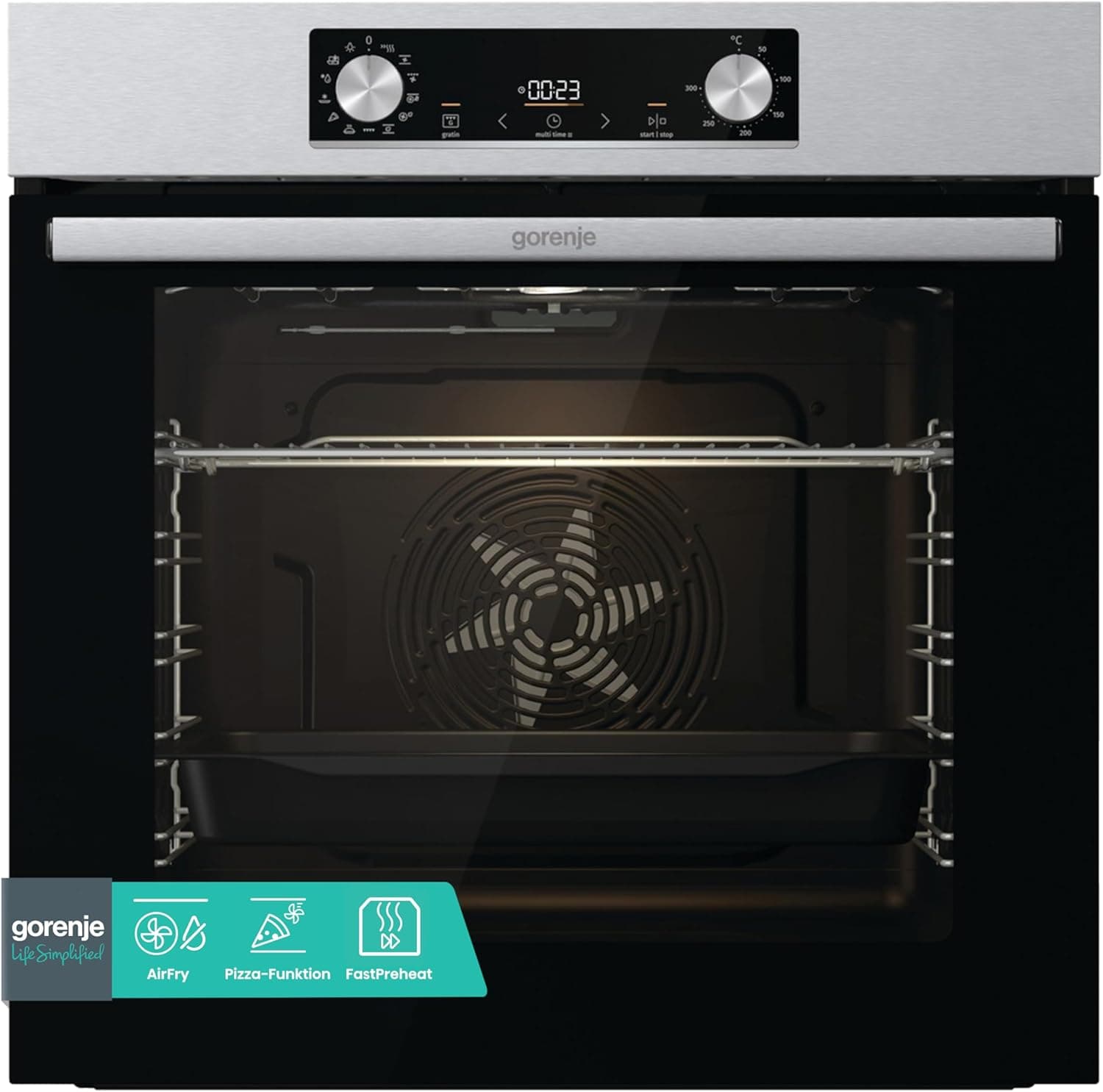 Gorenje Oven BOS6737E02X – Roestvrijstaal – 59,5 cm