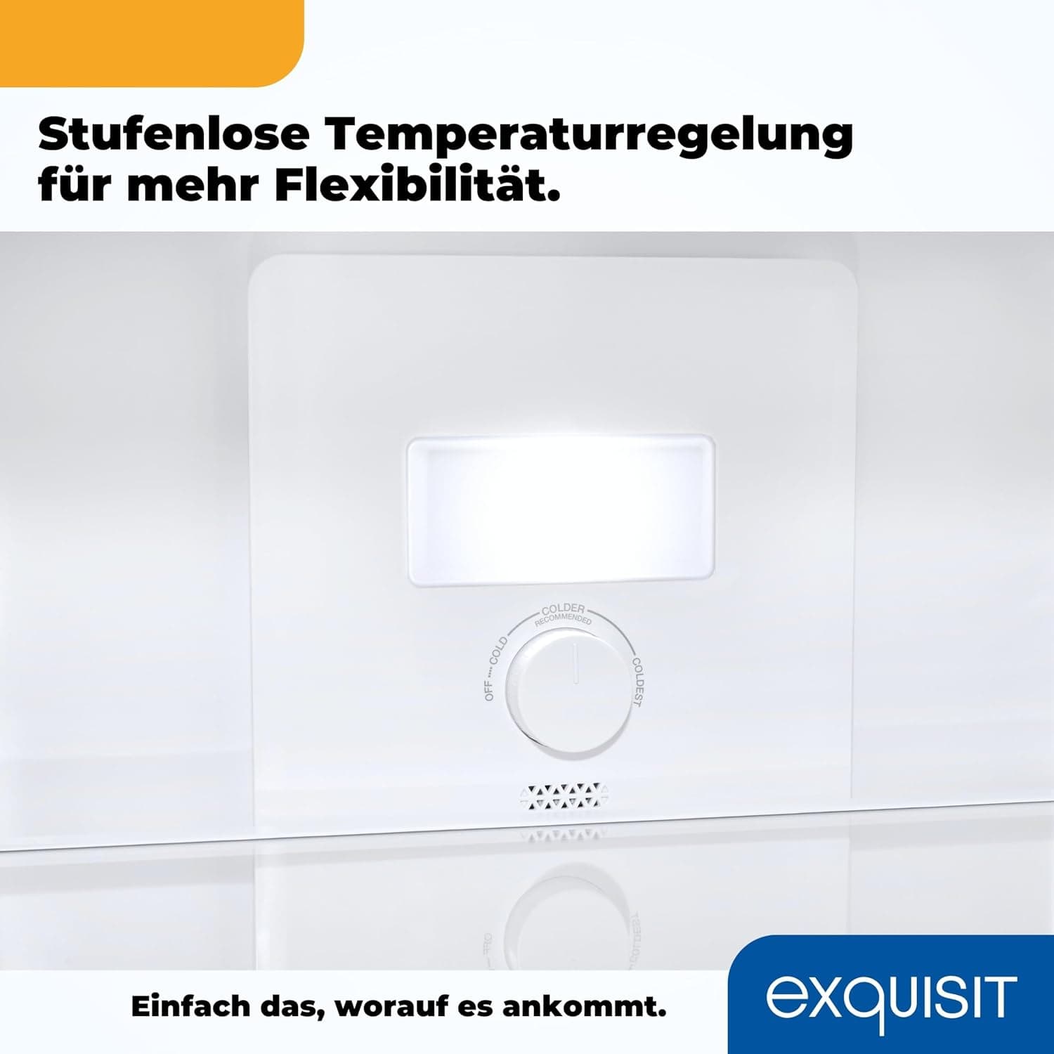 Exquisit KGC265-70-NF-WS-040C Vrijstaand 251 l C Zwart, Wit