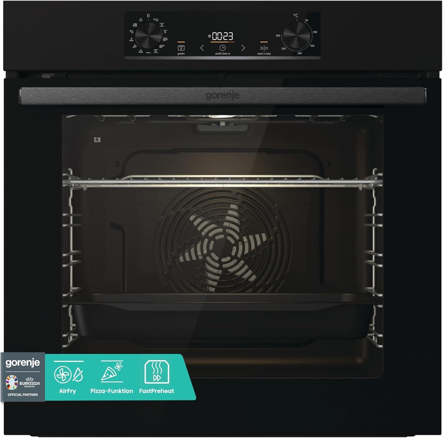 Gorenje Oven BPS 6737 E02B 77 – Zwart – 59,5 cm