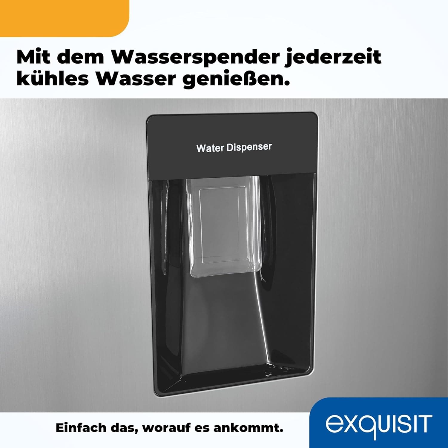 Exquisit KGC265-70-NF-WS-040C Vrijstaand 251 l C Zwart, Wit