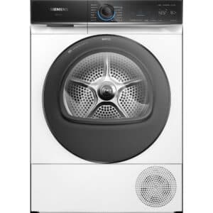 SIEMENS WQ35B2B30 Warmtepompdroger (8 kg, energie-efficiëntieklasse: C, 61 dB(A)), wit) Duits display