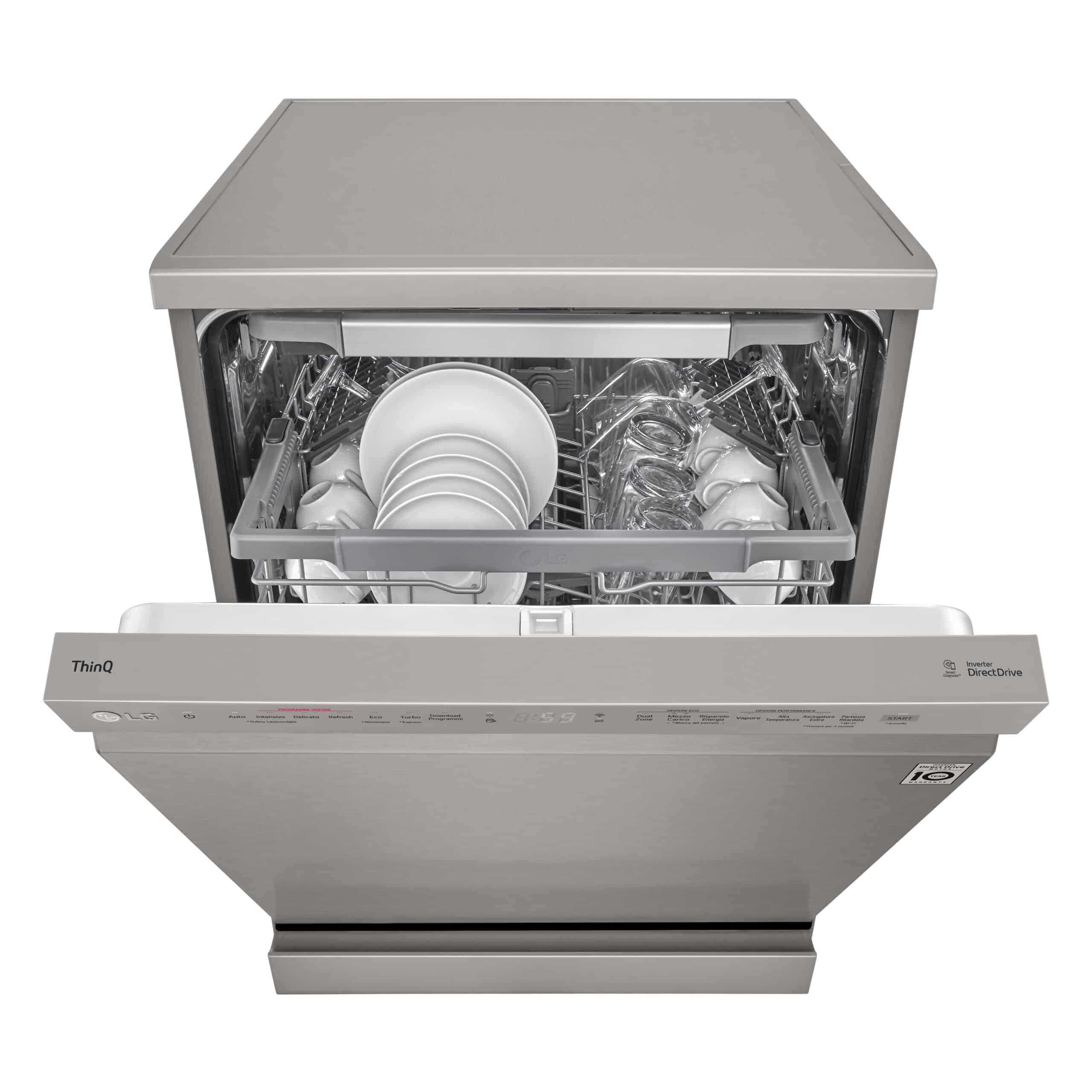 LG DF365FPS vaatwasser Vrijstaand 14 couverts