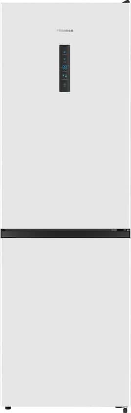 Hisense RB390N4BWC – Koel-vriescombinatie – 304 liter – No Frost – Inverter Compressor – Wit – Energieklasse C – 35 dB – Super Cool & FastFreeze