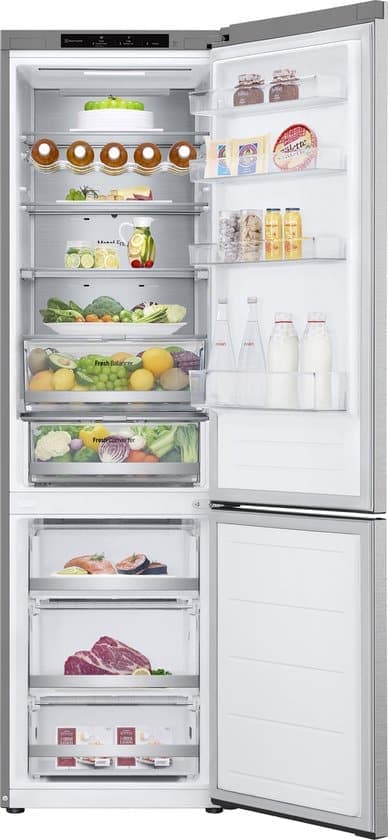 LG Koel-vriescombinatie GBV7280AMB – 387 liter – Zilver