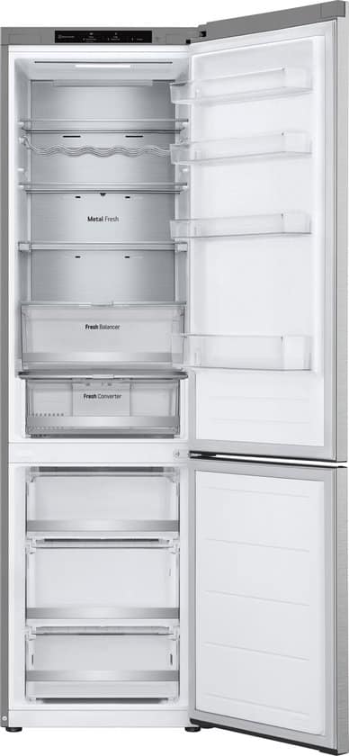 LG Koel-vriescombinatie GBV7280AMB – 387 liter – Zilver