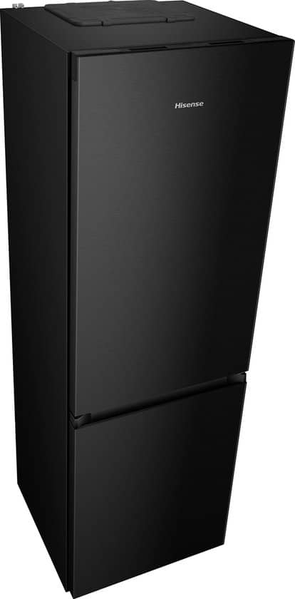 Hisense RB3K330SAFC – Vrijstaande koel-vriescombinatie – 185 cm hoog – 330 liter – Energielabel C – Geluidsniveau 35 dB – LED Display – SuperCool – FastFreeze – Deuralarm – Kinderslot – Interverter Compressor – ConnectLife