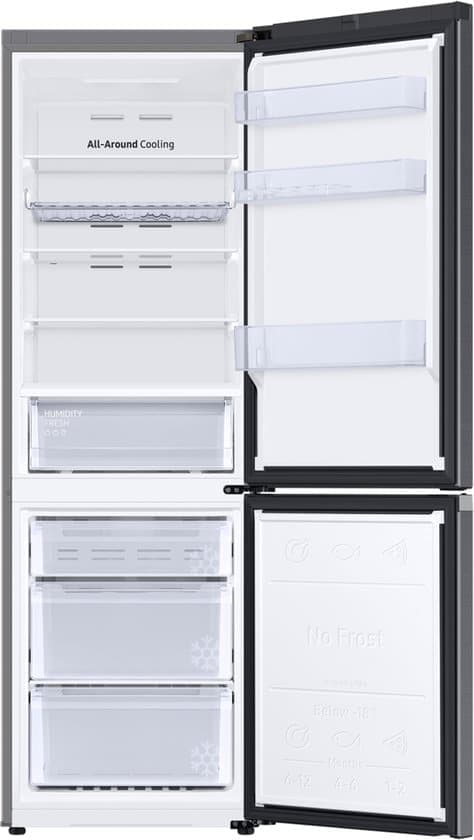 Samsung RB34C602CB1 – Koel- en vriescombinatie – Energielabel C – Zwart – WiFi
