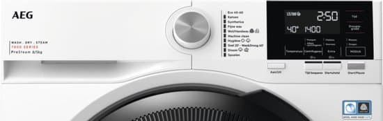 AEG LWR73864 EcoLine 7000 serie Prosteam®- Was-droogcombinatie