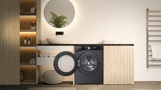Hisense WD3S9043BB3 – Was-droogcombinatie – Energieklasse A (-30%) – 9 kg wassen / 6 kg drogen – 1400 toeren – Connectlife WiFi – Stoomfunctie – LED display – Inverter motor – Zwart