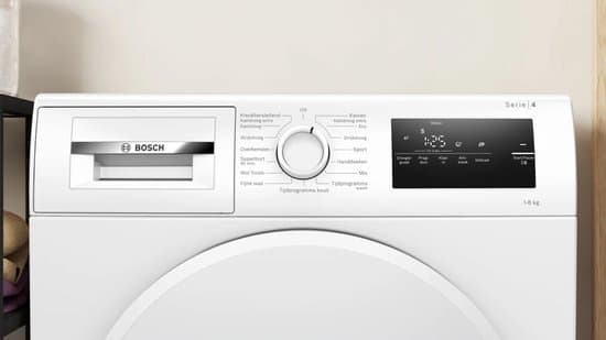 Bosch Serie 4 WTH8300SNL wasdroger Vrijstaand Voorlader 8 kg Wit