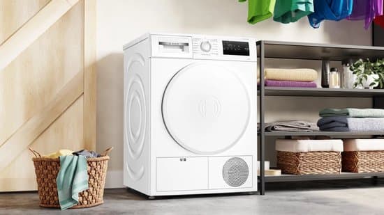 Bosch Serie 4 WTH8300SNL wasdroger Vrijstaand Voorlader 8 kg Wit