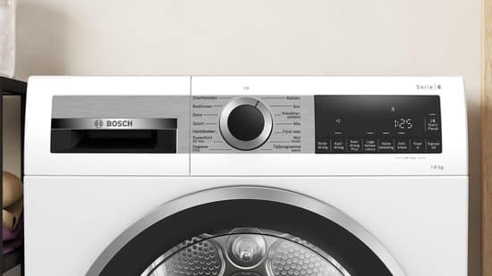 Bosch WQG233DLNL Serie 6 – Warmtepompdroger – Wasdroger – Extra stil- 8 kg – Auto Dry: droogt automatisch tot de exacte droogtegraad die je wilt – Easy Clean Filter: efficiënt drogen met eenvoudig onderhoud