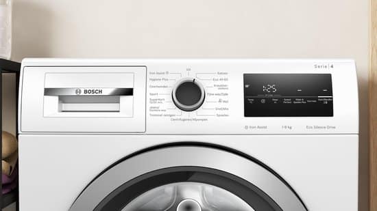 Bosch WAN2827FNL – Serie 4 – Wasmachine met stoom – 1400 rpm – 9kg – Energielabel A – Iron Assist: vermindert kreukels tot 50% – Bespaar water met ActiveWater Plus