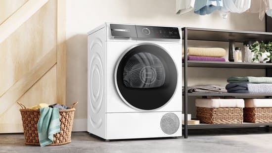 Bosch WQB246CLNL – Serie 8 – Wasdroger – Warmtepompdroger – 9 kg – Wit – Zelfreinigende condensor blijvend energiezuinig – Zeer Stil – Auto Dry droog zoals jij wilt – Home connect