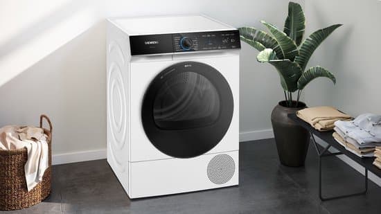 Siemens WQ46B6CSNL – iQ700 – Wasdroger – Warmtepompdroger – 9 kg – Wit – Zelfreinigende condensor blijvend energiezuinig – Zeer stil – Home connect – Energielabel B