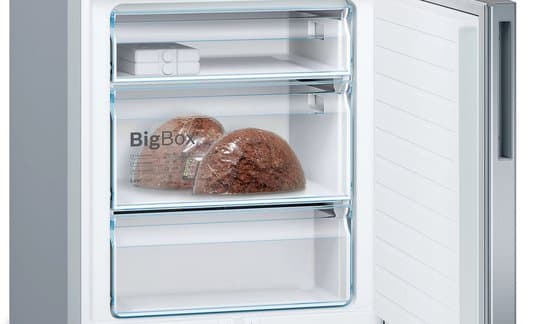 Bosch Koel-vriescombinatie KGE49AICA – Energielabel C – RVS
