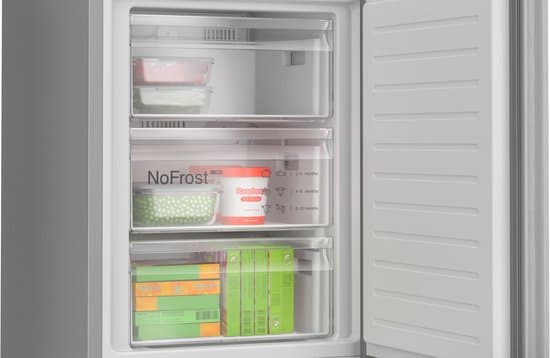 Bosch Serie 4 KGN392LAG koel-vriescombinatie Vrijstaand 363 l Metallic