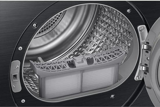 SAMSUNG DV90DB7845GBU3 Warmtepompdroger 9 kg AI Glazen deur A