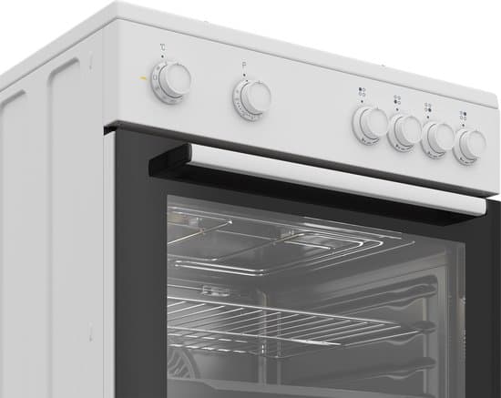 Beko FBM6202WNL – AeroPerfect – Gasfornuis met elektrische oven – 66 liter