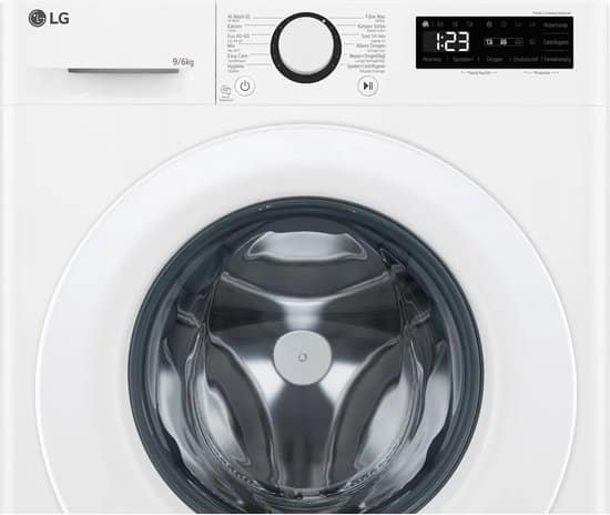 LG F4DR3096N3W – Was-Droog combinatie – 9/6kg – 1400tpm – Steam Turbowash