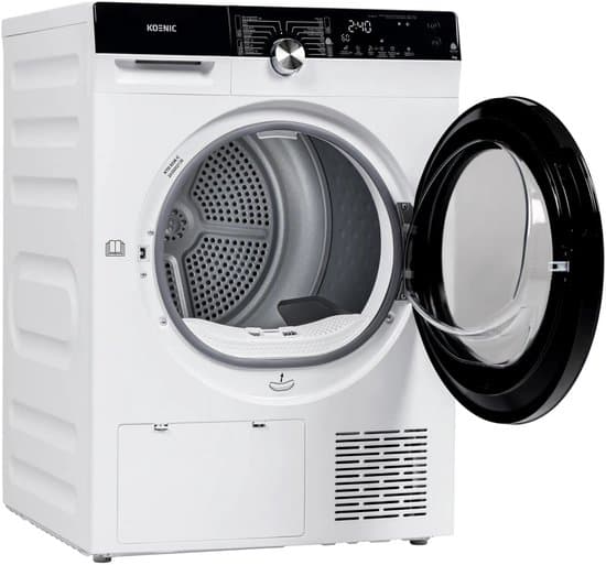 KOENIC KTD 9336 C – Warmtepompdroger – 9 kg – 68 dB – Energielabel C