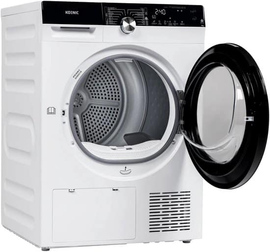 KOENIC KTD 9336 C – Warmtepompdroger – 9 kg – 68 dB – Energielabel C