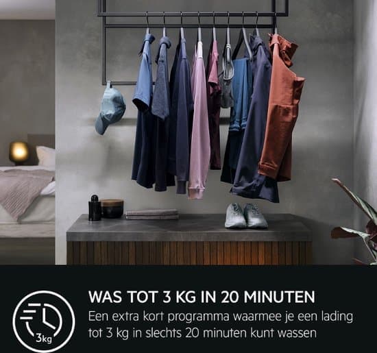 AEG LR8696UD4M 8000 PowerCare – UniversalDose voorlader 9 kg