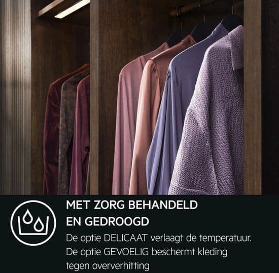 AEG TR868MB4B – Warmtepompdroger – 8 kg – 63 dB – Energielabel B Warmtepompdroger