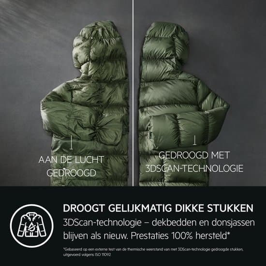 AEG TR958H4B EcoLine 9000 serie AbsoluteCare®​ – Wasdroger Warmtepompdroger – 8 kg