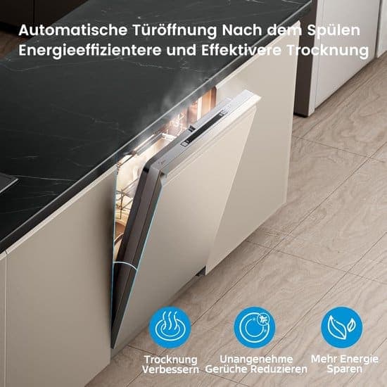Midea SV 5.14K14C Vaatwasser, volledig geïntegreerd, 60 cm, 14 couverts